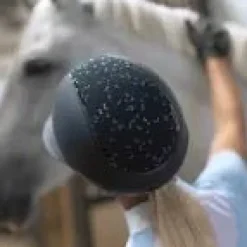 Samshield Riding Hats|Riding Hats<2.0 Miss Shield Crystal Leaf 5 Helmet