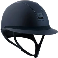Samshield Riding Hats|Riding Hats<2.0 Miss Shield Shadowmatt 300 Crystal Trim