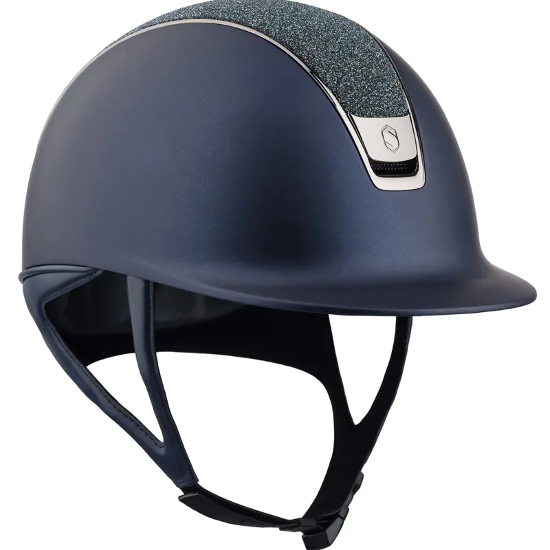Samshield Riding Hats|Riding Hats<2.0 Shadowmatt Crystal Fabric Top Standard Helmet