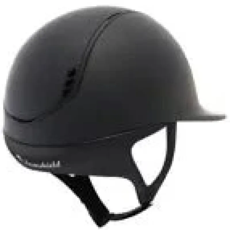 Samshield Riding Hats|Riding Hats<2.0 Shadowmatt Dark Line 5 Crystals Trim Standard Helmet