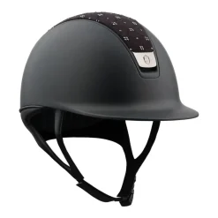 Samshield Riding Hats|Riding Hats<Shadowmatt 2.0 Royal Flower Swarovski Top Riding Helmet