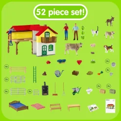 Schleich Toys<Farm World Stable