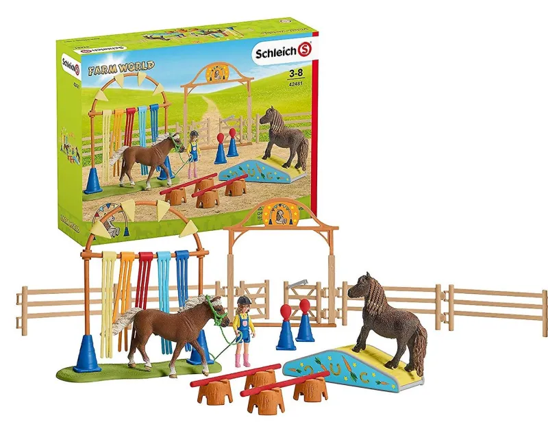 Schleich Toys<Pony Agility Training