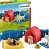 Schleich Toys<Puppy Pen Toy Set