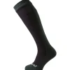 SealSkinz Socks|Socks<Hiking Mid Knee Black/Racing Green