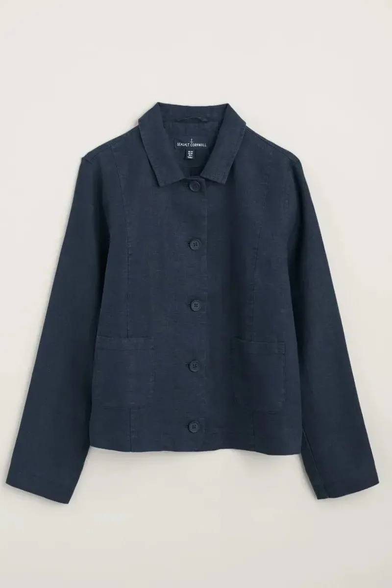 Seasalt Cornwall Jackets & Coats|Trousers<Arame Linen Jacket