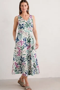 Seasalt Cornwall Skirts & Dresses<Sky Beyond Sleeveless V-Neck Dress