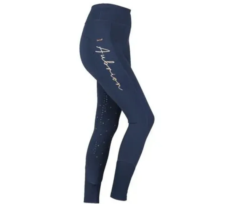 Shires Jodhpurs, Breeches & Leggings<Aubrion Women's Team Sculpt Riding Tights