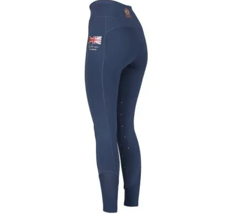 Shires Jodhpurs, Breeches & Leggings<Aubrion Women's Team Sculpt Riding Tights