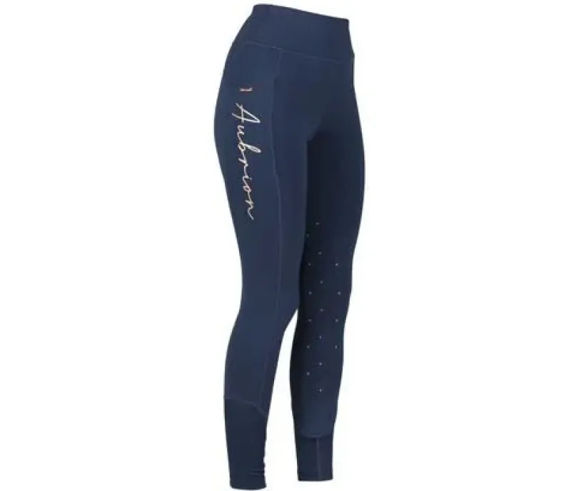 Shires Jodhpurs, Breeches & Leggings<Aubrion Women's Team Sculpt Riding Tights