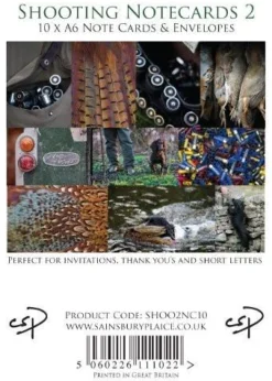 Charles Sainsbury Plaice Stationery<Shooting Notecards 2 (Colour) by Charles Sainsbury-Plaice