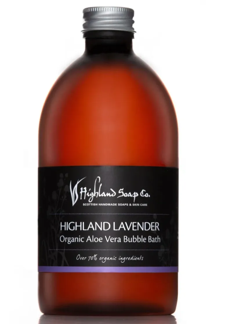 Highland Soap Company Skincare<The Highland Soap Co. Highland Lavender Organic Aloe Vera Bubble Bath