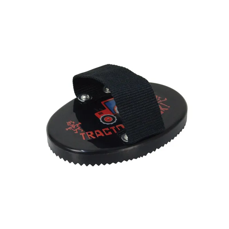 Battles Brushes<Tractors Rock Curry Comb by HY Equestrian Navy/Red