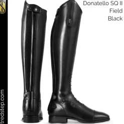 Tredstep Long Riding Boots<Donatello SQII Field Boot - Black (REGULAR HEIGHT)