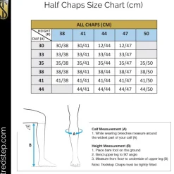 Tredstep Chaps & Waterproofs|Chaps & Waterproofs<Ireland Deluxe Half Chaps