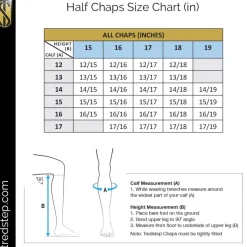 Tredstep Footwear Accessories|Chaps & Waterproofs<Liberty Rear Zip Half Chap