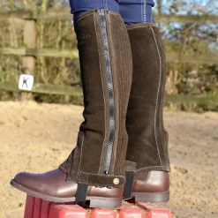 Tuffa Chaps & Waterproofs|Chaps & Waterproofs<Adult/Child Suede Half Chaps