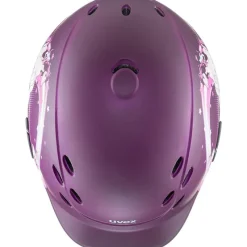 Uvex Riding Hats<Onyxx Kids Riding Helmet Princess Berry Matt