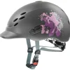 Uvex Riding Hats<Onyxx Kids Riding Helmet Little Pony Anthracite Matt