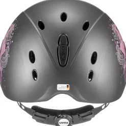 Uvex Riding Hats<Onyxx Kids Riding Helmet Little Pony Anthracite Matt