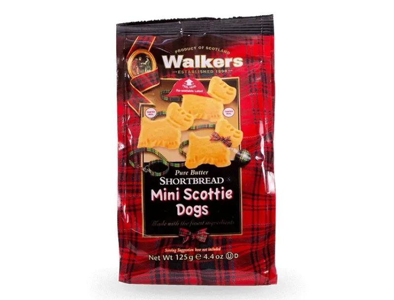 Walkers Food<Mini Scottie Dogs 125g