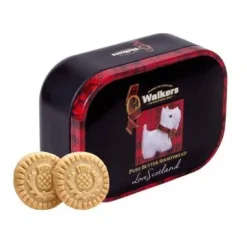 Walkers Food<Scottie Dog Keepsake Tin 130g
