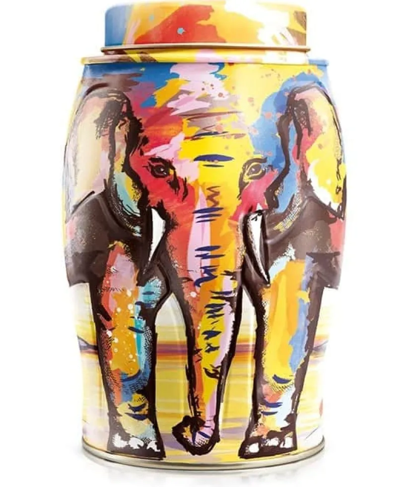 Williamsons Food|Homeware<Tea Caddy - Painterly Summer