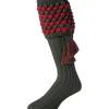 House of Cheviot /John Mills Socks|Shooting Accessories<Windsor Sock and Garter Loden S