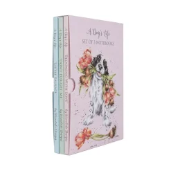 Wrendale Designs Stationery|Homeware<Wrendale 'A Dogs Life' Set Of 3 Notebooks