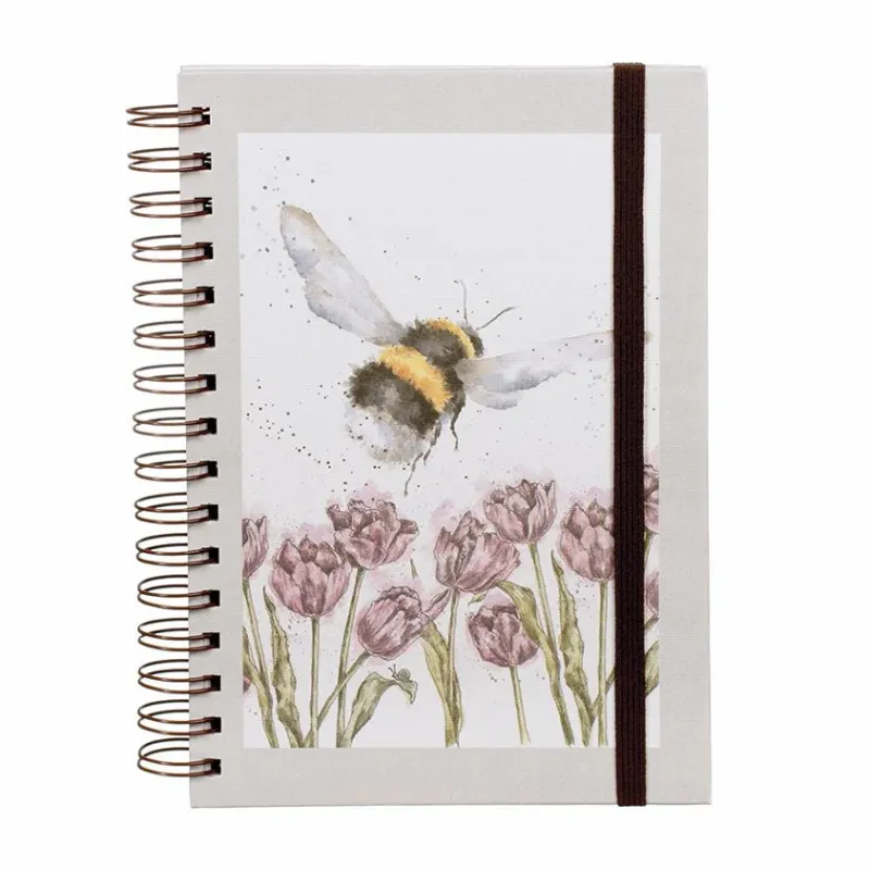 Wrendale Designs Stationery<Wrendale Bee Spiral Bound Notebook A5