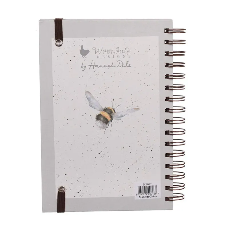 Wrendale Designs Stationery<Wrendale Bee Spiral Bound Notebook A5