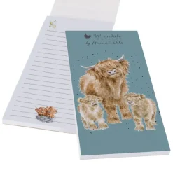Wrendale Designs Stationery<Wrendale 'Highland Wishes' Magnetic Shopping Pad