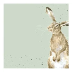 Wrendale Designs Stationery|Homeware<Wrendale 'The Hare and The Bee' Napkins 20 Pack